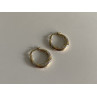 925 STERLING SILVER GOLD PLATED (10K)  EARRINGS