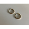 925 STERLING SILVER GOLD PLATED (10K)  EARRINGS