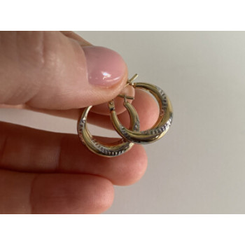 925 STERLING SILVER GOLD PLATED (10K)  EARRINGS