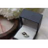 925 Sterling Silver Garnet & CZ Ring Size 6