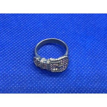 925 Sterling Silver Pink Quartz 