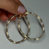 925 Sterling Silver Earrings Length 53.5 Mm