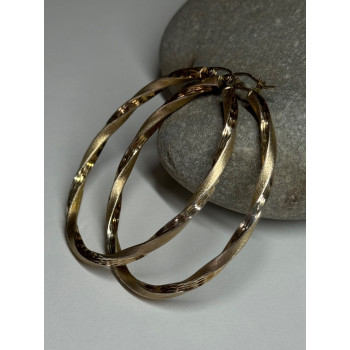 925 Sterling Silver Earrings Length 53.5 Mm