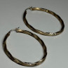 925 Sterling Silver Earrings Length 53.5 Mm