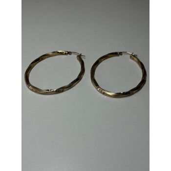 925 Sterling Silver Earrings Length 53.5 Mm
