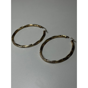 925 Sterling Silver Earrings Length 53.5 Mm