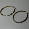 925 Sterling Silver Earrings Length 53.5 Mm