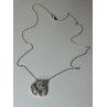 925 Sterling Silver Baby Bear CZ Necklace Length 18 Inch