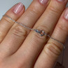 925 Sterling Silver Baby Bear CZ Necklace Length 18 Inch