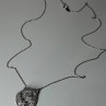 925 Sterling Silver Baby Bear CZ Necklace Length 18 Inch
