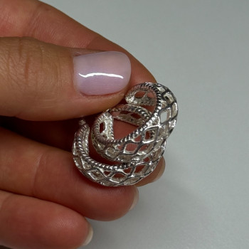 925 Sterling Silver Earrings Length 24 Mm