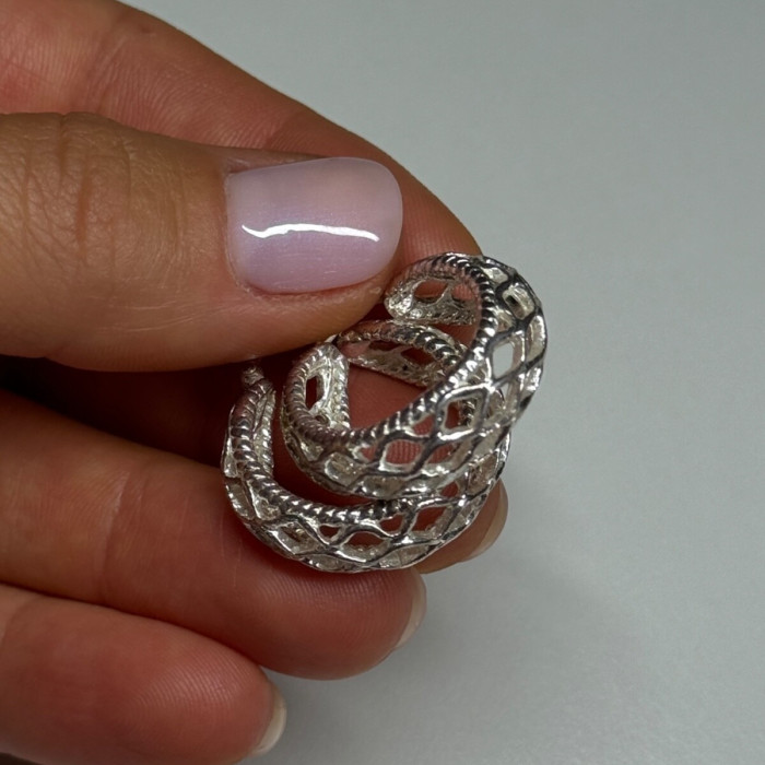 925 Sterling Silver Earrings Length 24 Mm