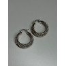 925 Sterling Silver Earrings Length 24 Mm