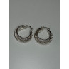 925 Sterling Silver Earrings Length 24 Mm