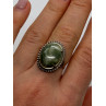 925 Sterling Silver Agate Ring Size 7