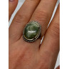 925 Sterling Silver Agate Ring Size 7