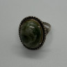 925 Sterling Silver Agate Ring Size 7