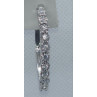 10K WHITE GOLD  DIAMONDS 0.9 CARAT EARRINGS LENGTH 34 mm