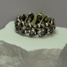 925 Sterling Silver Skull Custom Ring Size 14