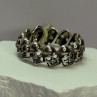 925 Sterling Silver Skull Custom Ring Size 14