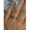 925 Sterling Silver CZ Heart Ring Size 8