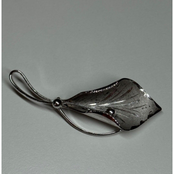 925 Sterling Silver Flower Brooch