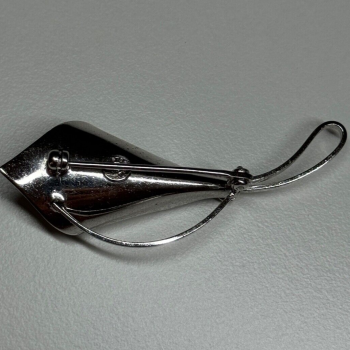 925 Sterling Silver Flower Brooch