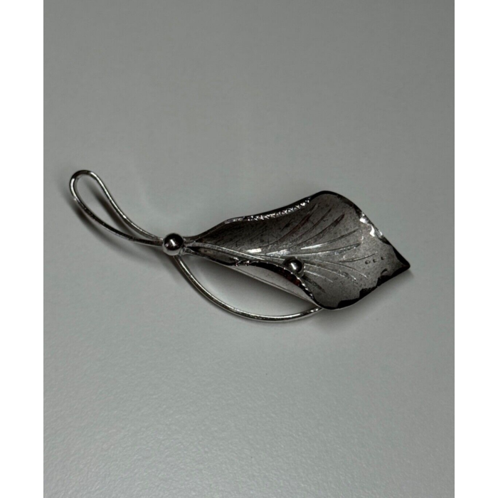 925 Sterling Silver Flower Brooch