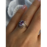 925 Sterling Silver Amethyst Ring Size 7.5