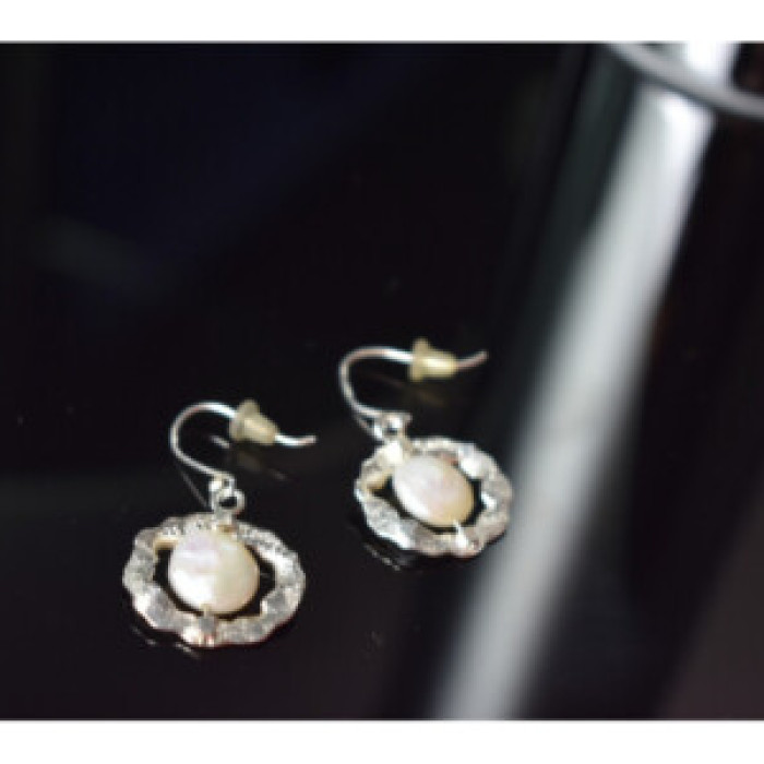 925 Sterling Silver Pearl 