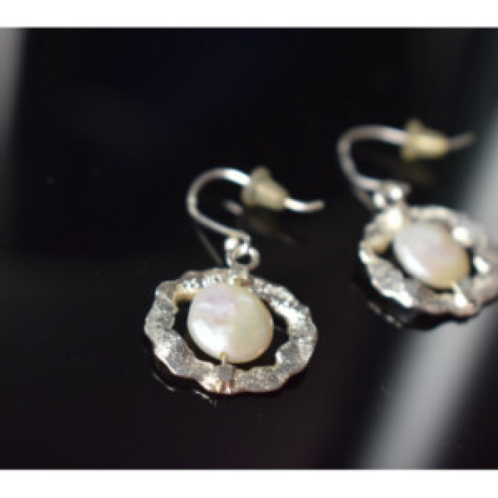 925 Sterling Silver Pearl 
