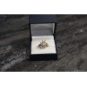 925 Sterling Silver Multicolor CZ Ring Size 9