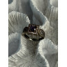 925 Sterling Silver Amethyst & Beryl Ring Size 7
