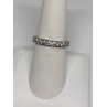 925 Sterling Silver CZ Ring Size 8