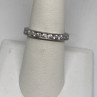 925 Sterling Silver CZ Ring Size 8