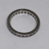 925 Sterling Silver CZ Ring Size 8
