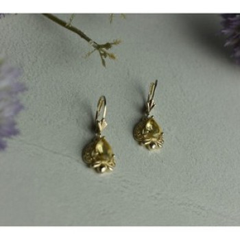 925 Sterling Silver Yellow Tourmaline Earrings