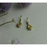 925 Sterling Silver Yellow Tourmaline Earrings