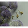 925 Sterling Silver Yellow Tourmaline Earrings