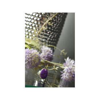 925 Sterling Silver Sodalite Ring Size 6.5