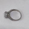 925 Sterling Silver CZ Ring Size 7.75