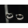 925 Sterling Silver CZ Earrings
