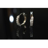 925 Sterling Silver CZ Earrings