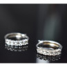 925 Sterling Silver CZ Earrings