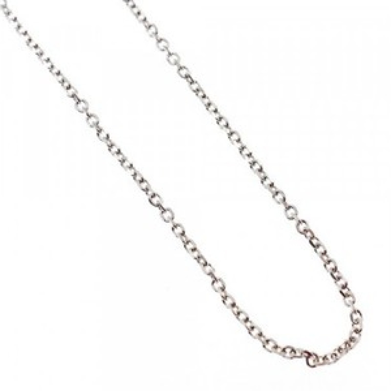 14 White Gold Chain 16.1 In
