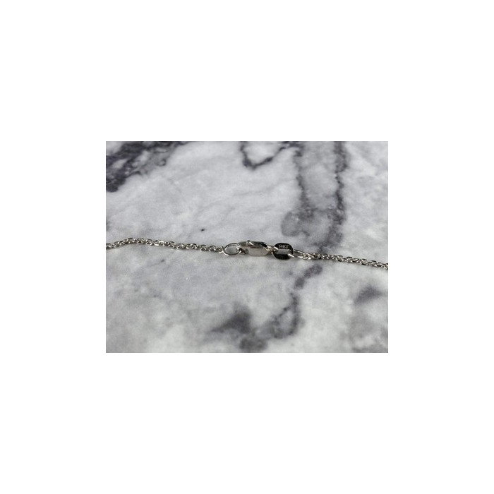 14 White Gold Chain 16.1 In