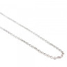 14 White Gold Chain 16.1 In