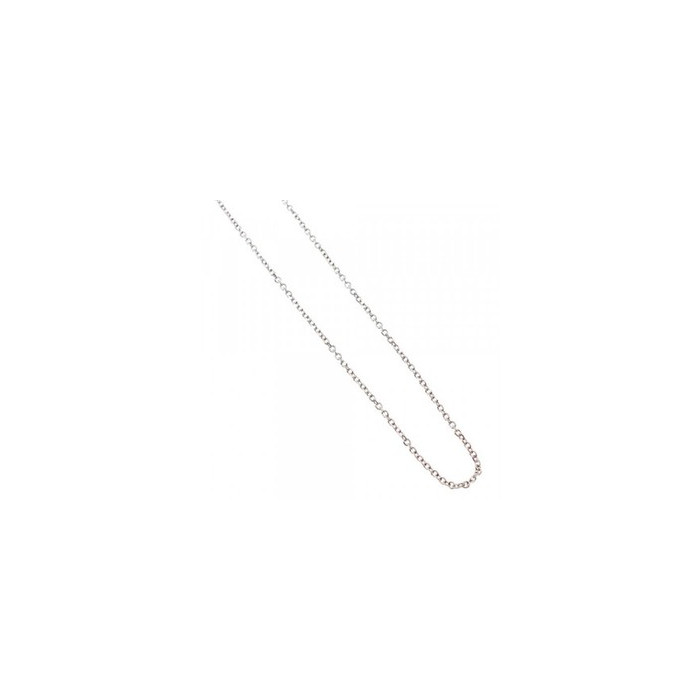 14 White Gold Chain 16.1 In