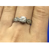 925 Sterling Silver CZ Ring Size 8