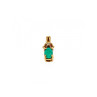 10K YELLOW GOLD EMERALD & DIAMOND PENDANT
